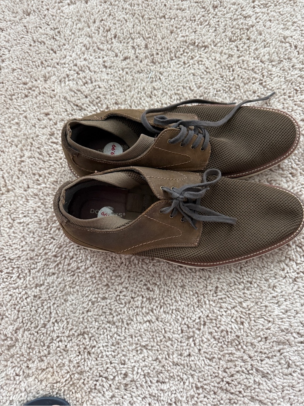 Dockers Brown Men's Lace-Up Oxfords